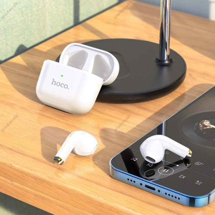 Бездротові Bluetooth навушники HOCO EW08 Studious true wireless headset BT 5.1 White